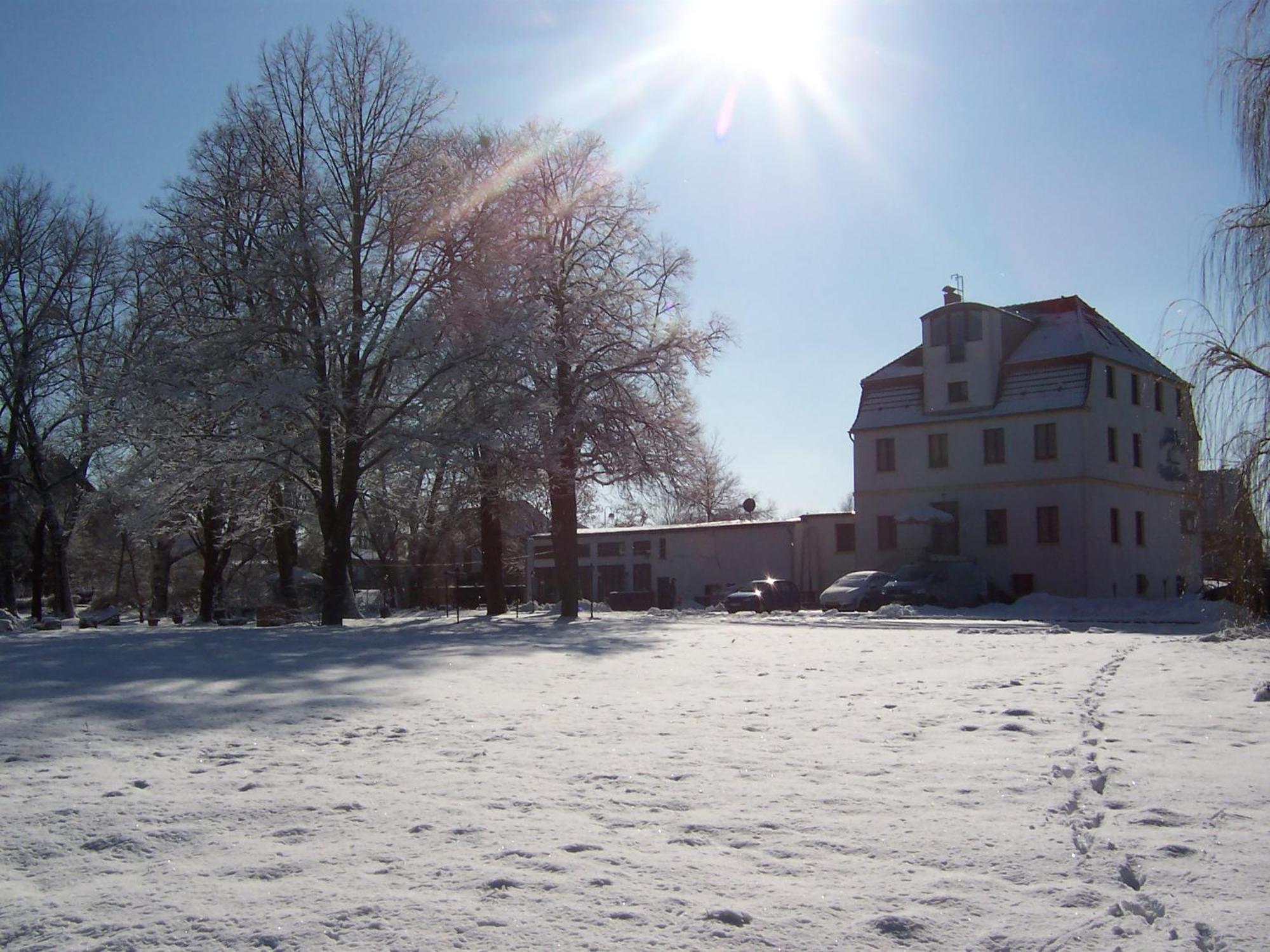 Land-Gut-Hotel- Weisser Schwan Zossen Zewnętrze zdjęcie